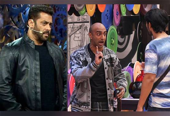 गुस्साए सलमान ने छोड़ा सेट, वजह है आकाश-पुनीश की डर्टी फाइट