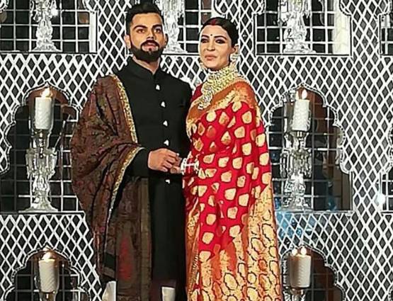 देखें: विराट-अनुष्का के रिसेप्शन की फोटोज, ऐसा रहा लुक