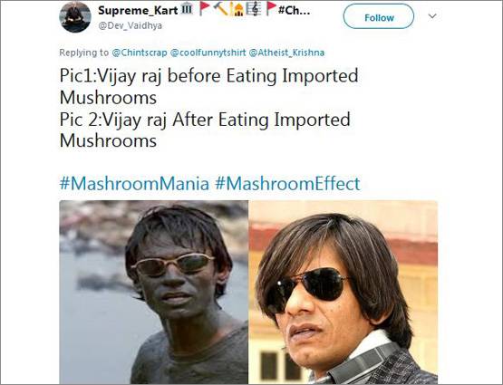 PHOTOS: मोदी वाला मशरूम खाकर गोरी हो रही हैं हस्तियां!