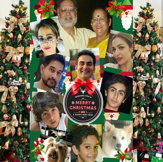 सलमान-कटरीना ने साथ मनाया क्रिसमस, वरुण की बच्चों संग मस्ती