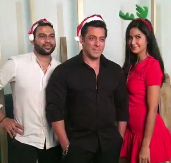 सलमान-कटरीना ने साथ मनाया क्रिसमस, वरुण की बच्चों संग मस्ती