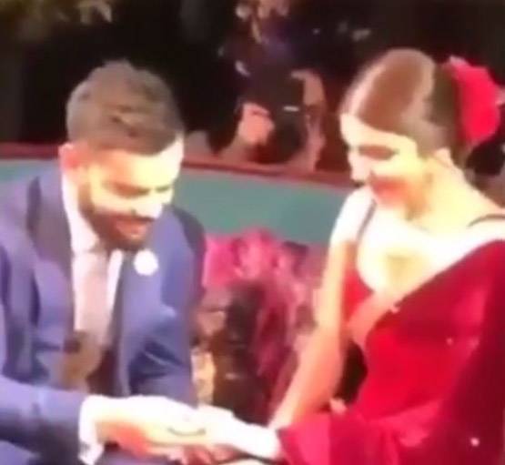 विराट-अनुष्का की शादी के बाद DJ पर मेहमानों का डांस, Photo