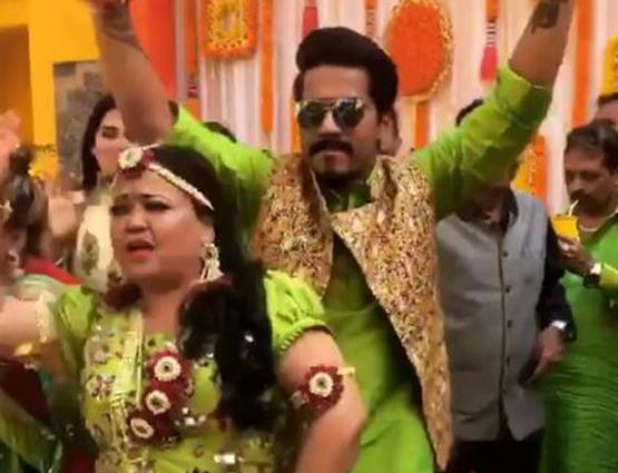 अपनी मेहंदी में जमकर नाचीं भारती सिंह, देखें सेरेमनी की Inside PHOTOS