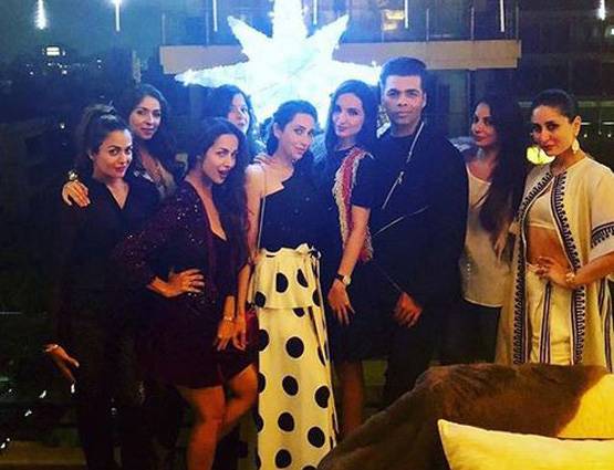 करण के साथ क्रिसमस पार्टी में दिखीं मलाइका, इस वजह से हुईं TROLL