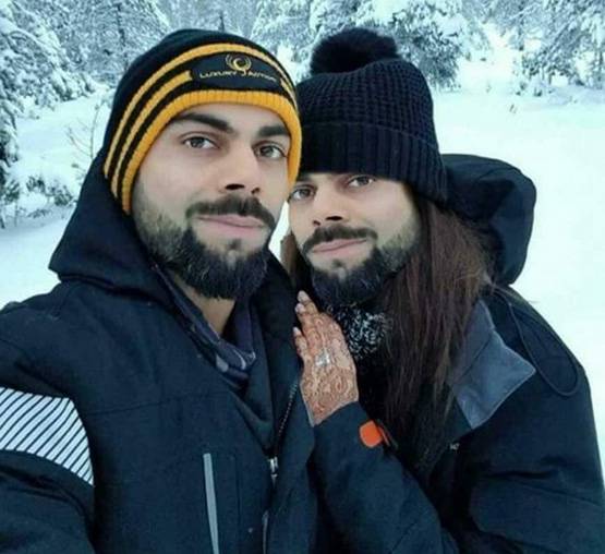 विराट-अनुष्‍का की फोटो से खिलवाड़, ऐसे उड़ाया जा रहा है मजाक