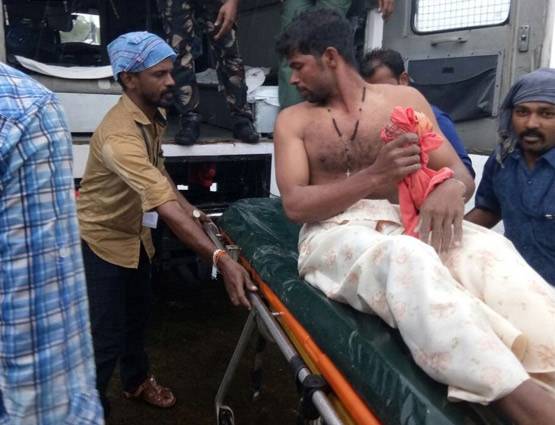 चक्रवाती तूफान 'ओखी' ले रहा है विकराल रूप, तमिलनाडु में बारिश