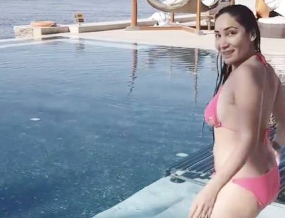 इजिप्ट में हनीमून मना रही हैं सोफिया, शेयर किया बेडरूम VIDEO