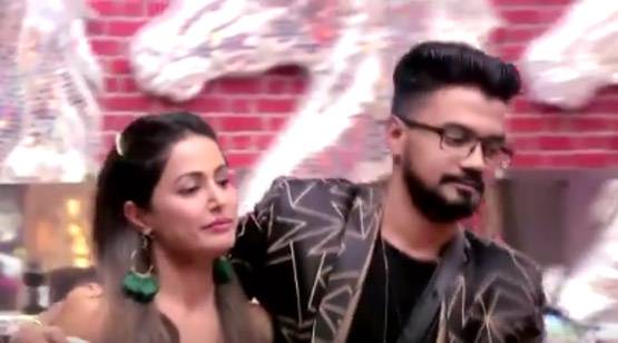 बिग बॉस में हितेन की पत्नी ने हिना खान को जमकर फटकारा