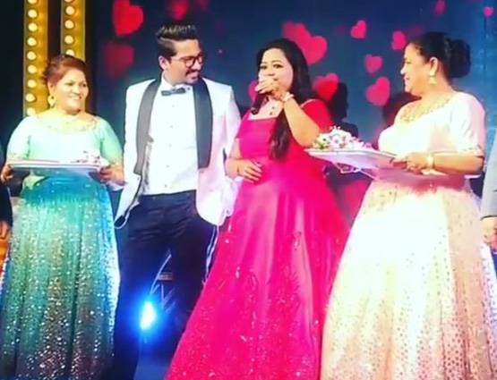 भारती की कॉकटेल पार्टी में सुनील ग्रोवर, यहां भी नहीं पहुंचे कपिल