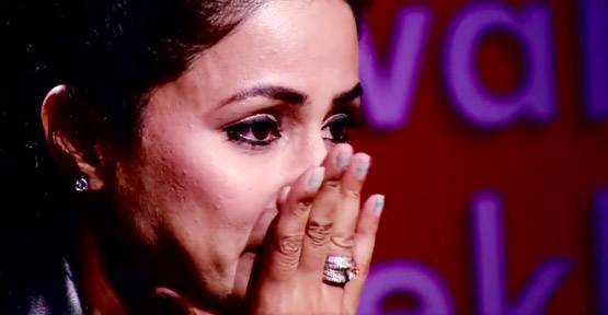 बिग बॉस के घर में पीठ पीछे पुनीश-अर्शी ने की चुगली, जमकर रोईं हिना