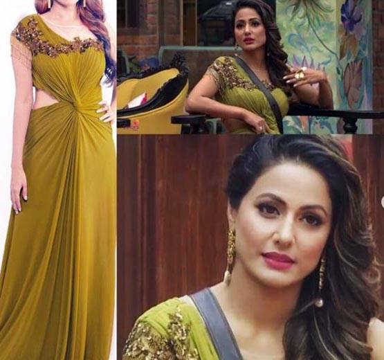 BIGG BOSS: मांगे हुए कपड़े लेकर गई हैं हिना, डिजाइनर का आरोप