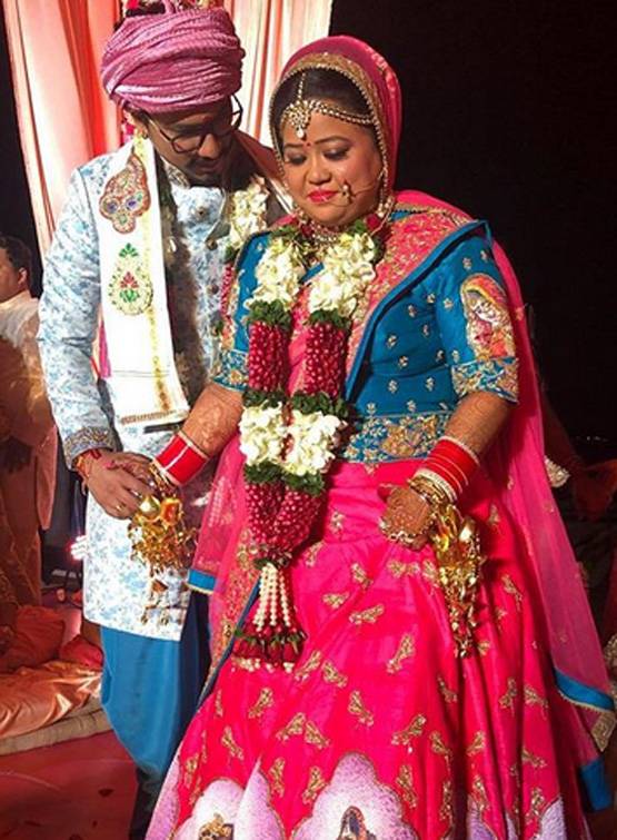 कॉमेडी क्वीन भारती ने लिए सात फेरे, कभी भावुक हुईं, कभी की मस्ती