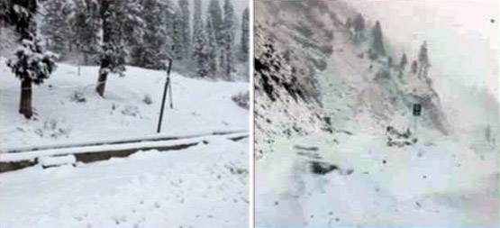 गुलमर्ग में दिलकश नजारा, देखें बर्फबारी की PHOTOS