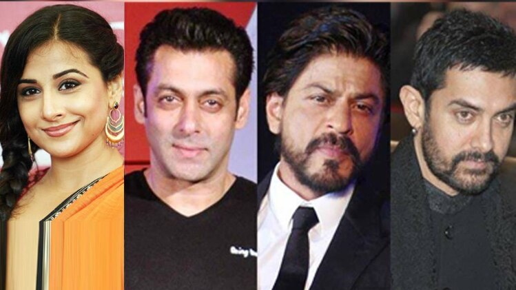 तीनों खान के साथ अब तक फिल्में क्यों नहीं? विद्या ने बताई वजह