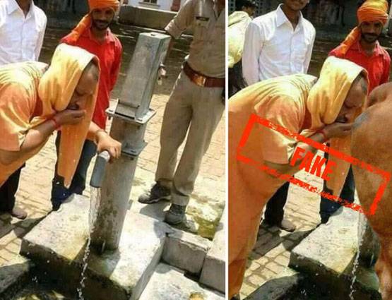 मोदी-योगी की ये फोटो देख कहेंगे- ऐसा फर्जीवाड़ा अगले साल ना कीजो!