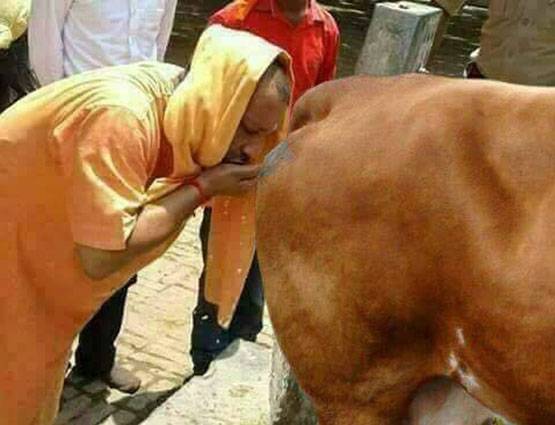 मोदी-योगी की ये फोटो देख कहेंगे- ऐसा फर्जीवाड़ा अगले साल ना कीजो!