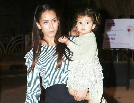 मम्मी के साथ शॉपिंग पर निकली शाहिद की बेटी मीशा, PHOTOS