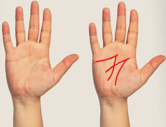 दुआ करिए कि आपकी हथेली पर भी हो यह खास निशान!