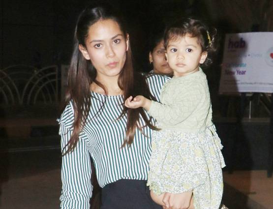 मम्मी के साथ शॉपिंग पर निकली शाहिद की बेटी मीशा, PHOTOS