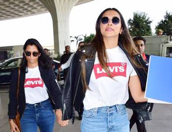 Trend Alert: एयरपोर्ट पर बहन के साथ एक जैसे कपड़े पहने पहुंची दीपिका