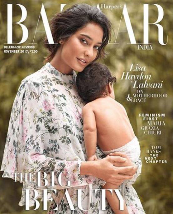 लीजा हेडन ने शेयर की बेटे की फोटो, फिर छि‍पाया चेहरा