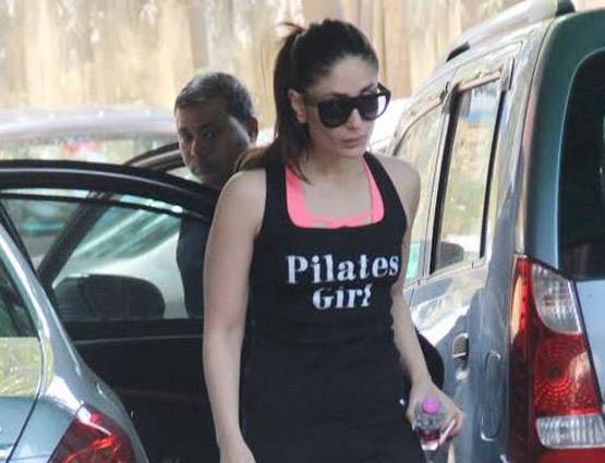 करीना ने बताया फिटनेस का राज, जिम के बाहर इस अंदाज में आईं नजर