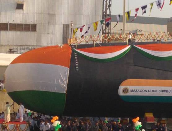 समंदर में उतरी स्कॉर्पीन पनडुब्बी ‘करंज’, चीन-PAK की बढ़ेगी परेशानी