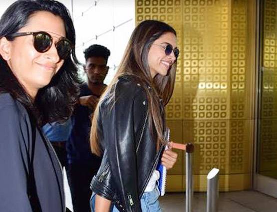 Trend Alert: एयरपोर्ट पर बहन के साथ एक जैसे कपड़े पहने पहुंची दीपिका