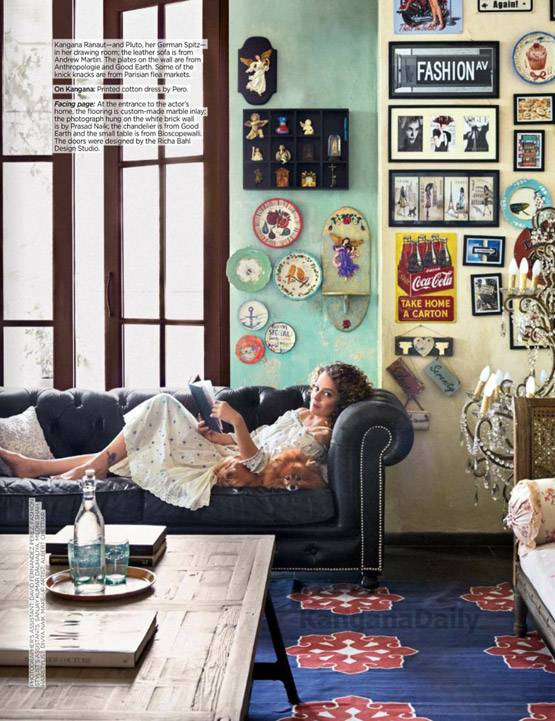 ऐसा है कंगना का बंगला, 10 करोड़ की जमीन पर बनने में लगे 4 साल