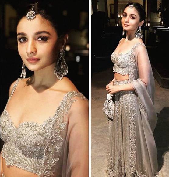 फ्रेंड की शादी में छाया आलिया का खूबसूरत लुक, तस्वीरें वायरल