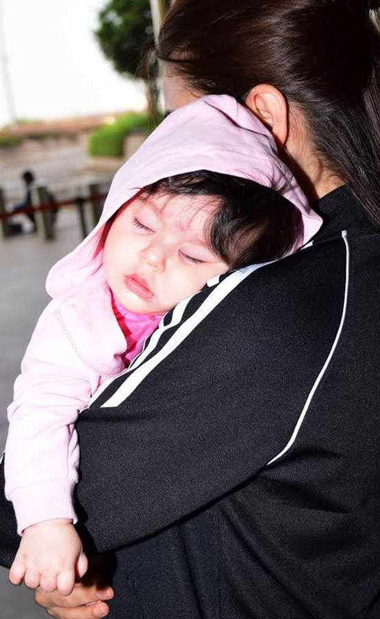 बेटी के साथ नजर आईं सोहा, क्यूटनेस में भाई तैमूर पर गई हैं इनाया