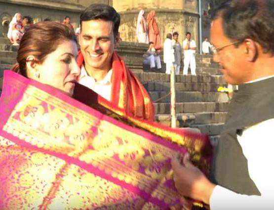 ऐसे शूट हुई अक्षय कुमार की पैडमैन, सामने आई अनसीन फोटो