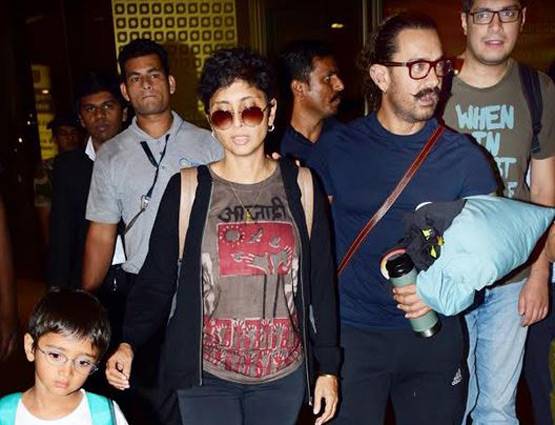 बेटी के साथ संजय दत्त का न्यू ईयर, फैमिली संग यहां दिखे आमिर