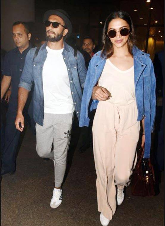न्यू ईयर साथ मनाकर मुंबई लौटे लवबर्ड रणवीर-दीपिका