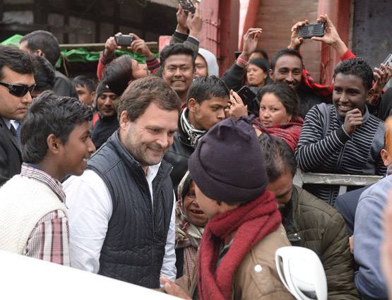 'रॉकस्टार राहुल', मेघालय दौरे पर कांग्रेस अध्यक्ष का अलग अंदाज