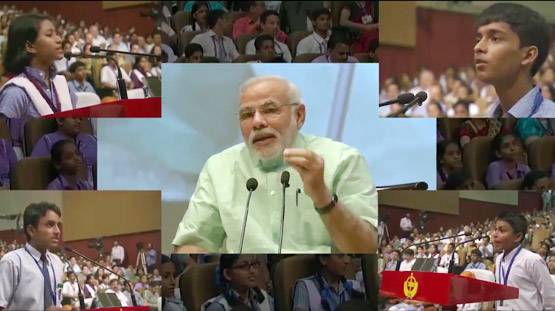 बच्चों ने शिक्षा-परीक्षा पर PM मोदी से पूछे ये सवाल