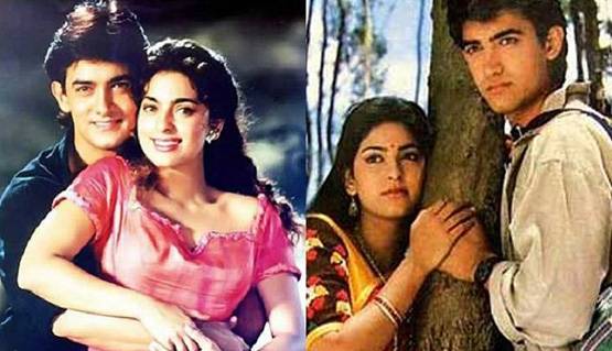 जब आमिर को Kiss करने से जूही ने किया इंकार, रुकी थी शूटिंग