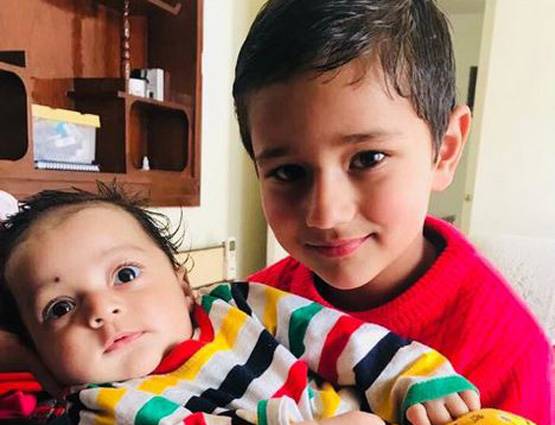 कंगना की गोद में खुश नजर आएं रंगोली के बेटे पृथ्वीराज, PHOTOS