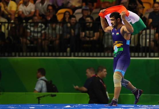 चंद सेकंड में ऐसे चित हुआ अफ्रीकी रेसलर, सोना जीत सूरमा बने सुशील