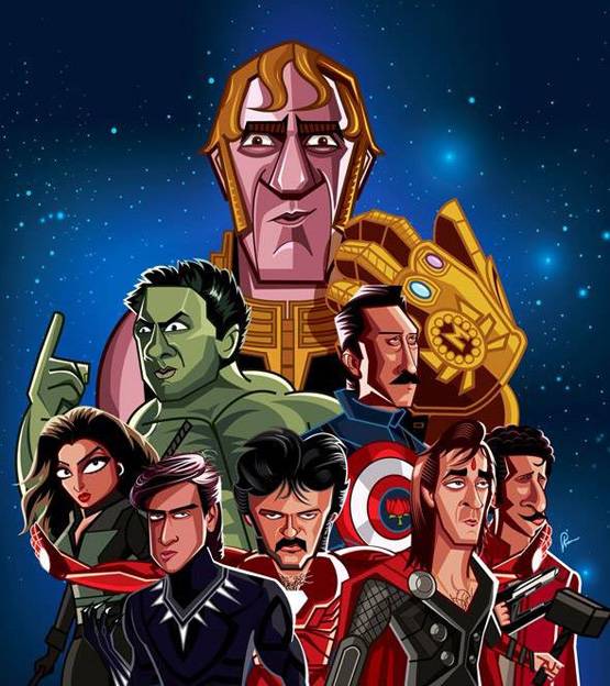 Avengers Fever: Hulk बने सनी देओल, तो अजय देवगन हैं ब्लैक पैंथर