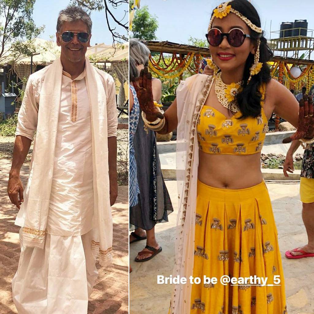 PHOTOS: 25 साल छोटी गर्लफ्रेंड संग 52 के मिलिंद सोमन के सात फेरे