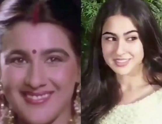 PHOTOS: ट्रेडिशनल लुक में सारा ने मां के साथ कराया फोटोशूट