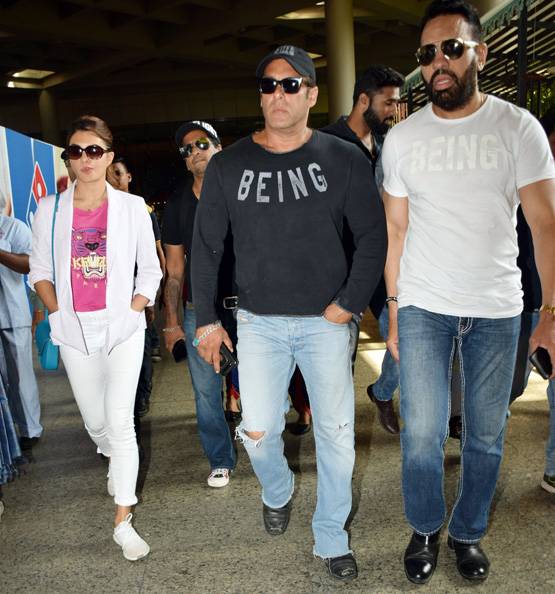जैकलीन संग रेस 3 की शूटिंग कर जोधपुर से लौटे सलमान, PHOTOS