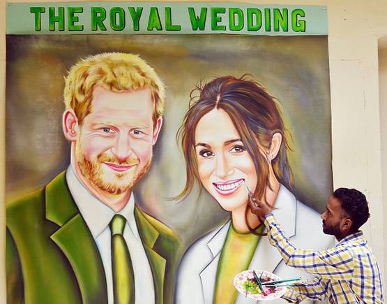 पंजाब के आर्टिस्ट ने रॉयल कपल प्रिंस हैरी-मेगन को दिया ये तोहफा