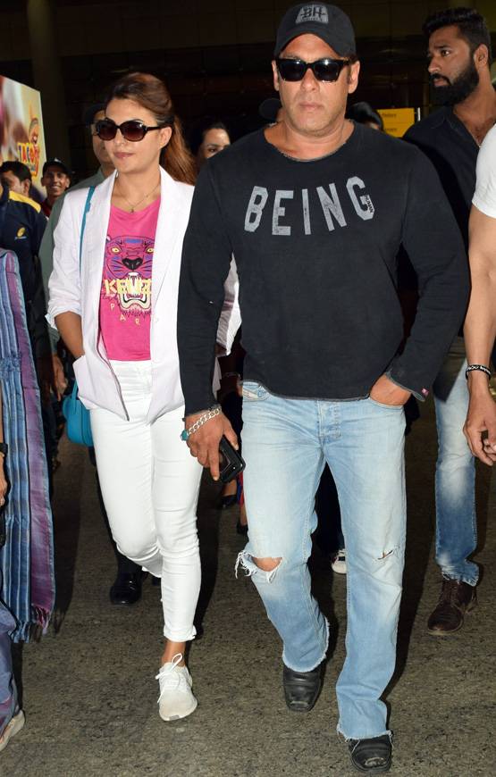 जैकलीन संग रेस 3 की शूटिंग कर जोधपुर से लौटे सलमान, PHOTOS