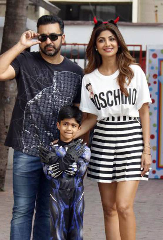 शि‍ल्पा शेट्टी के बेटे की B'day पार्टी में ऐश संग पहुंची आराध्या