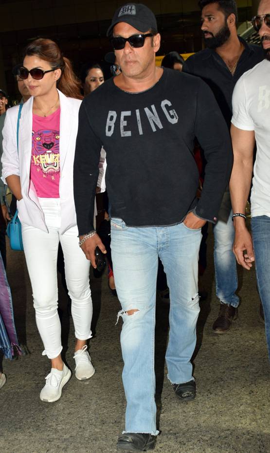 जैकलीन संग रेस 3 की शूटिंग कर जोधपुर से लौटे सलमान, PHOTOS