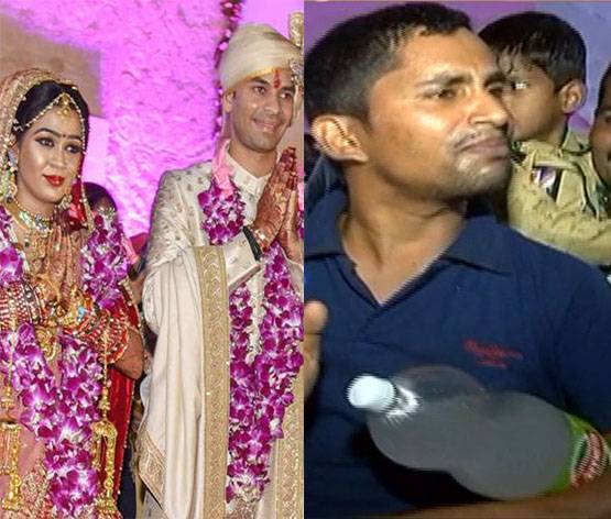 तेजप्रताप की शादी में खाने की लूट, कोल्‍डड्रिंक-आइसक्रीम पर टूटे लोग