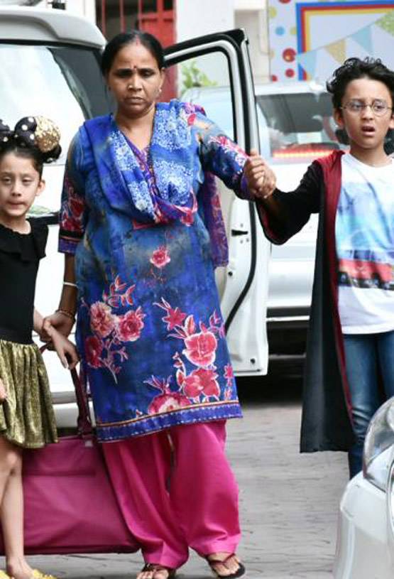 शि‍ल्पा शेट्टी के बेटे की B'day पार्टी में ऐश संग पहुंची आराध्या