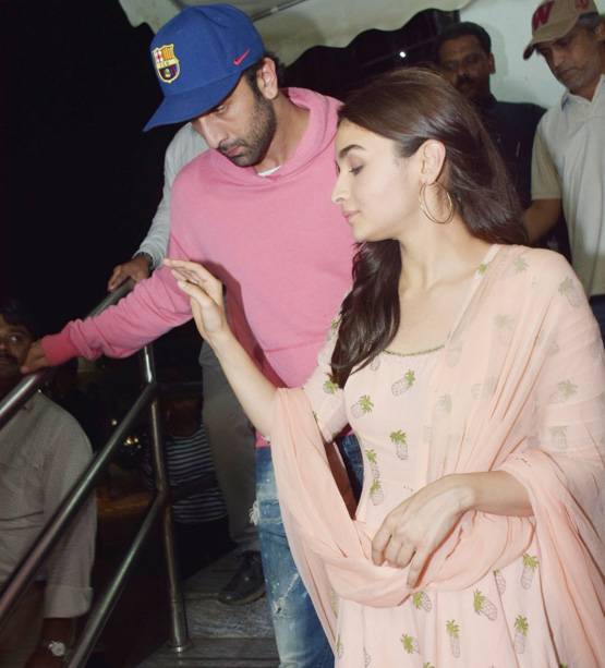 आलिया के साथ राजी की स्पेशल स्क्रीनिंग पर गए रणबीर, PHOTOS